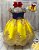 Vestido Branca De Neve Infantil Realeza - Imagem 1