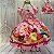 Vestido Temático Festa Cupcakes Confeitaria Doces 1/6 Anos - Imagem 1