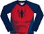 Camisa Infantil Com Proteção Solar Homem Aranha Tip Top Vermelho - Imagem 3