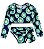 Biquíni Infantil Com Proteção Solar Cropped Tip Top - Imagem 1