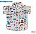 Camisa Infantil Brinquedos Temática 1/2/3/4 /anos - Imagem 1