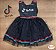 Vestido Tik Tok Infantil Preto Glitter - Imagem 1