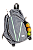 Mochila de Beach Tennis Pro Smash-Grafite com Verde Pistache - Imagem 1