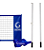 Kit Profissional Linha Premium Completo de Volei Personalizado com Poste Fixo - Imagem 2