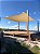TELA TOLDO SOMBREAMENTO SOMBRALUX ESSENCIAL ( 80%) 3x3 m AREIA + KIT DE INSTALAÇÃO - Imagem 11