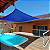 Tela de Sombreamento 4x2m (2x4m) com Kit de Instalação - Retangular - Sombralux - Imagem 12