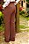 Calça Alfaiataria Chocolate Pantalona com Bolsos Frontais e Traseiros - Imagem 8