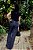 Calça Alfaiataria Luzy Preto Pantalona com Pala Reforçada e Triangular na Frente - Imagem 8