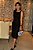 Vestido Linho Preto Ajustado Reto com Bolsos Verdugos e Saia Oval - Imagem 7