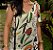 Vestido Viscocrepe Estampado com Alças e Amarração Reguladora nos Ombros - Imagem 3