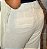 Calça Alfaiataria Jaguar Off-White Pantalona com Tecido Bordado e Bolsos Verdugos - Imagem 9