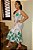 Vestido Nusa Magic Estampa Verde Midi com Amarração nos Ombros e Fenda nos Babados Estampa Exclusiva - Imagem 3
