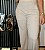 Calça Linho Natural Pantalona com Bolsos Verdugos e Nervuras nos Bolsos e Cós - Imagem 10