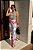 Calça Alfaiataria Luzy Estampa Folhas Vermelhas Pantalona com Bolsos Verdugos Atrás e Elástico Estampa Exclusiva - Imagem 7