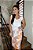 Blusa Crepe Nobre Branca Cavada com Decote em V com Nervuras Largas Frontais Cropped Madame - Imagem 6