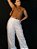 Blusa Fluity Kobe Cappuccino Cropped Cavada Gola com Vies Entrelaçados no Colo - Imagem 3