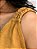 Blusa Crepe Caramelo Alças com Tranças Manuais Tecido com Caimento e Maciez - Imagem 2
