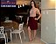 Saia Envelope cor Vinho em Crepe - Imagem 6
