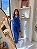 Blusa Alfaiataria Azul Royal  Estilo Colete Ajustado ao Corpo - Imagem 3