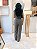 Calça Algodão Xadrez Cáqui e Marinho Pantalona com Cintura Alta com Passantes Bolsos Frontais e Bolsos Traseiros Verdugos Funcionais Cem Por Cento Algodão - Imagem 7