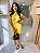Short Visco Trench Amarelo Alfa com Elástico no Cós Traseiro e Nervuras nos Bolsos Traseiros - Imagem 5