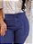Calça Alfaiataria Azul Marinho  Reta Com Pala No Zíper Frontal, Bolsos Frente E Traseiro Com Nervuras - Imagem 2