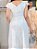 Vestido Lese Branco Midi Evasê - Imagem 6