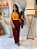 Blusa Viscocrepe Cenoura Cavada Decote V - Imagem 2