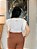 Calça Alfaiataria Mônaco Marrom Pantalona Com Bolsos Verdugos Frente E Atrás Elástico Na Cintura - Imagem 9