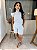 Short Tricoline Listras Azul Pastel Com Bolsos Frente e Costa, Forrado e Elástico no Cós - Imagem 5