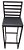 Assento Para Cadeira Quadrado Estofado 38 cm x 38 cm em Corino - Imagem 8