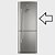 Porta do refrigerador Inox Electrolux DB52X / IB52X A99611506 70202762 Original [1,0,0] - Imagem 1