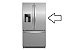 Porta do Refrigerador direita Inox Electrolux FDI90 A08817301 3001702020 Original [1,0,0] - Imagem 1