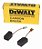 Par De Escova De Carvão 220v P/ Dewalt Dwe4010 / Dwe4118 - Imagem 1