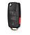 Capa Chave Canivete Vw G5 Gol Fox Passat Polo Golf - Imagem 1