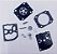Kits de Reparo de Carburador para Stihl Fs55/Fs85/Fs120/250/300/350/380/Fr108 Bg86 Zama - Imagem 1
