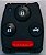 Telecomando Alarme Civic City Crv Acoord 4 Bts 2007 A 2014 - Imagem 1