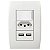 TOMADA USB PAREDE MASTER 20 - Imagem 1