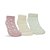 MEIA BEBE MENINAS - KIT 3 PARES - Imagem 1