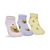 MEIA BEBE MENINAS - KIT 3 PARES - Imagem 3