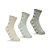 MEIA SOQUETE - KIT 3 PARES - Imagem 1