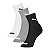 MEIA CANO MEDIO ESPORTIVA MASCULINA - KIT 3 PARES - Imagem 1