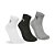 MEIA CANO MEDIO ESPORTIVA MASCULINA - KIT 3 PARES - Imagem 1