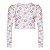 CAMISETA CROPPED MANGA LONGA INFANTIL - Imagem 1