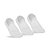 MEIA SAPATILHA INVISIVEL UNISEX KIT 3P - Imagem 2