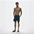 BOARD SHORTS MEDIO C/ RECORTE (MASCULINO) - PUMA - Imagem 1
