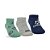 MEIA SAPATILHA INFANTIL MENINOS - KIT 3 PARES - Imagem 2