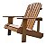 Projeto/Molde de Cadeira Adirondack Profissional em PDF A0 + Vídeo Aula de Montagem - Imagem 4