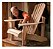Projeto/Molde de Cadeira Adirondack Profissional em PDF A0 + Vídeo Aula de Montagem - Imagem 2