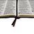 Bíblia Slim Letra Grande NAA capa Couro Legítimo Preta - Imagem 4